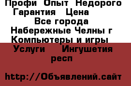 Профи. Опыт. Недорого. Гарантия › Цена ­ 100 - Все города, Набережные Челны г. Компьютеры и игры » Услуги   . Ингушетия респ.